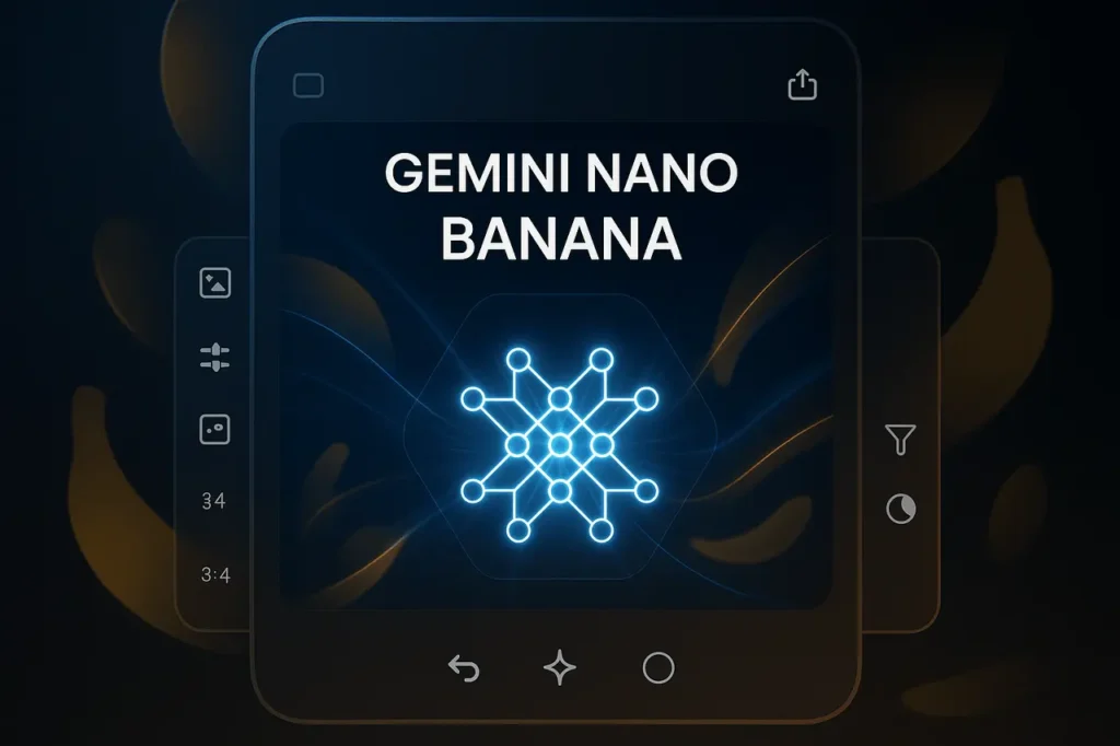 Gemini Nano Banana model visual showing the upcoming Gemini 3 Pro image-generation upgrade.