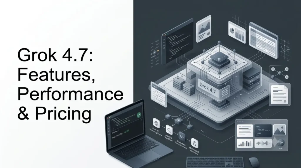 Grok 4.7 AI model for coding and agentic AI.