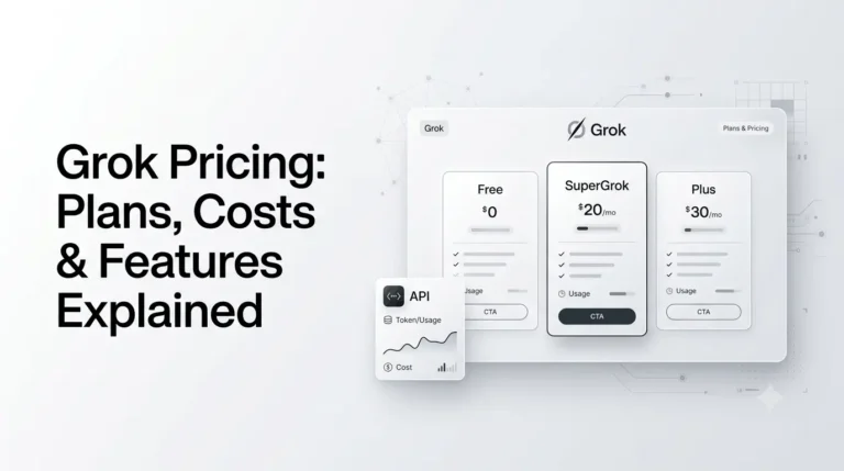Grok pricing plans and SuperGrok subscription costs explained.