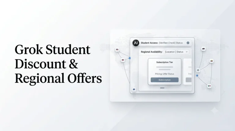 Grok student discount and regional offers availability update.